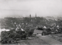 Lutter im Jahr 1926 / Blick vom Bohrturm (Richtershöhe)